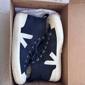 Veja Wata II Black Canvas Pierre Men’s US 11